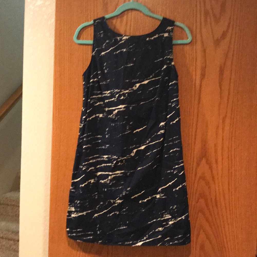 Navy blue dress